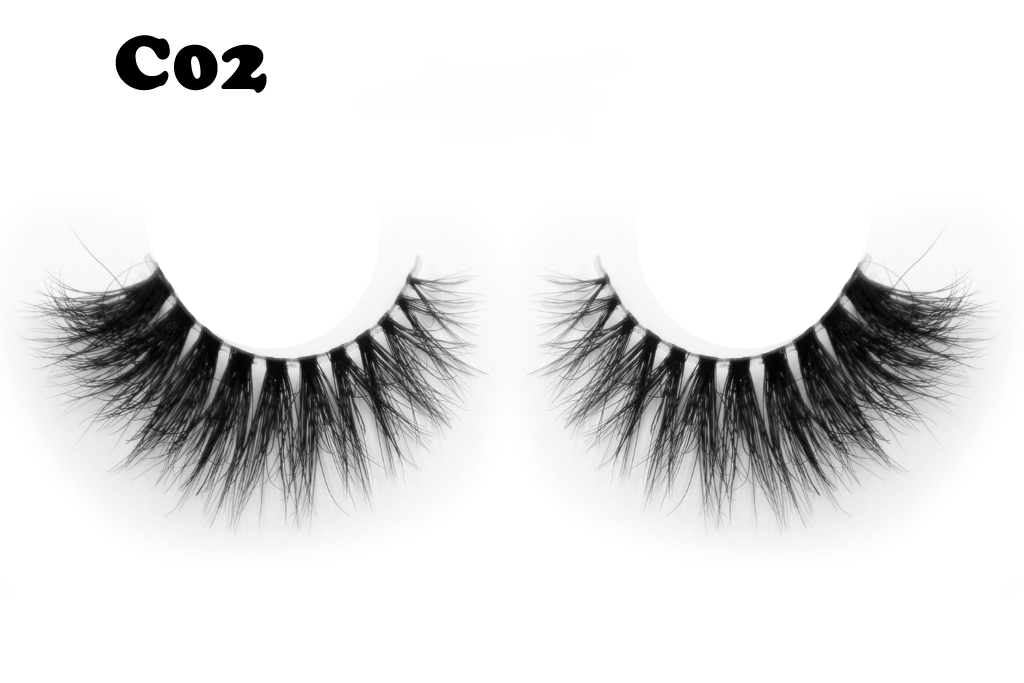Own brand eyelashes Hollywood 3D mink lashesJH23
